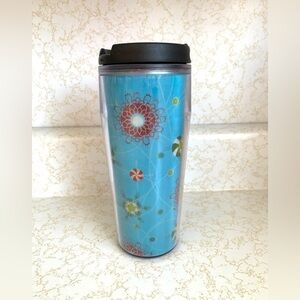 2005 Christmas Peppermint Snowflake Starbucks tumbler HOLOGRAM XMAS CUP 16oz